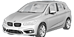 BMW F45 B2741 Fault Code